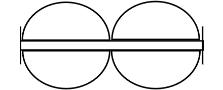 Gestell doppelt
