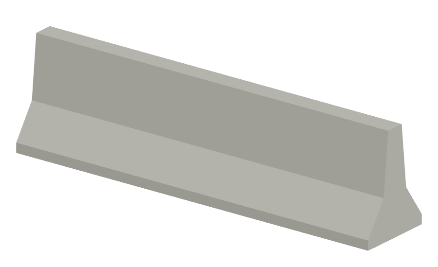 Concrete barrier