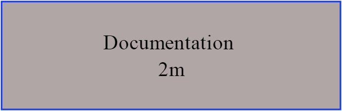 Gradin de documentation 2 m