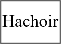 hachoir
