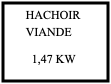 HACHOIR VIANDE