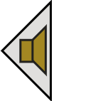 Haut parleur en coin