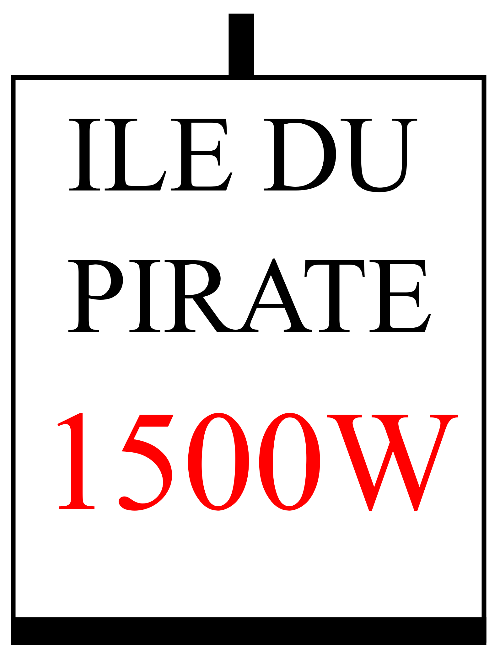 ILE DU PIRATE