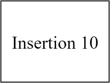 Insertion 10