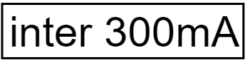 inter 300mA