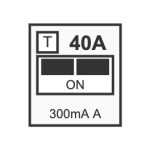 RCD A 300mA 40A 2P