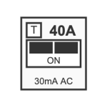 RCD AC 40A 2P