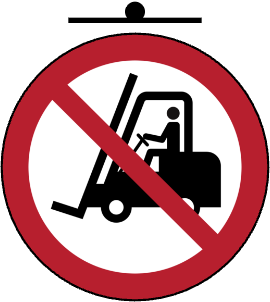 Prohibido carretillas