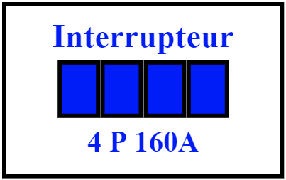 Interrupteur 160A