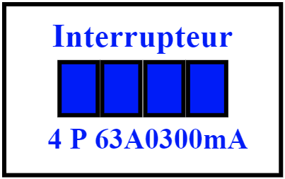 Interrupteur 160A