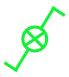 Two-way switch with indicator