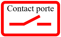 Intrusion Contact Porte