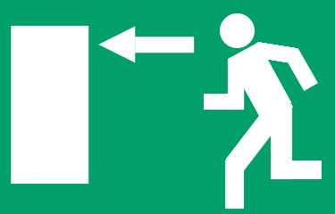 Issue et sortie de secours