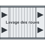 Reifenwaschanlage