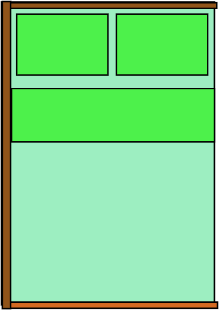 Lit standard 120 x 190 cm