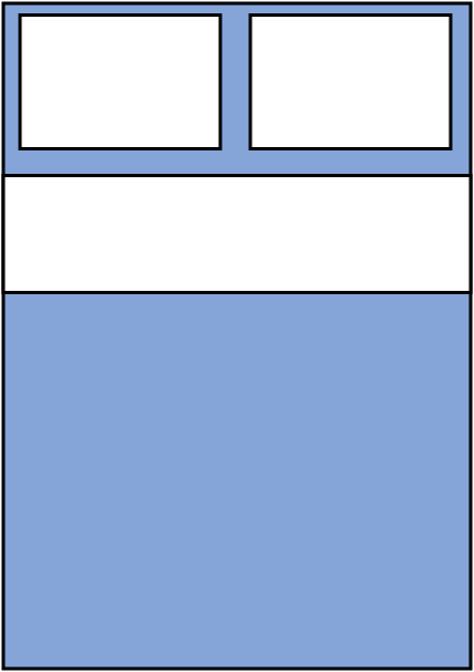 Lit standard 140 x 200 cm