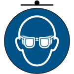 Safety glasses required