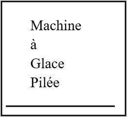 Machine à glace pilée 200L