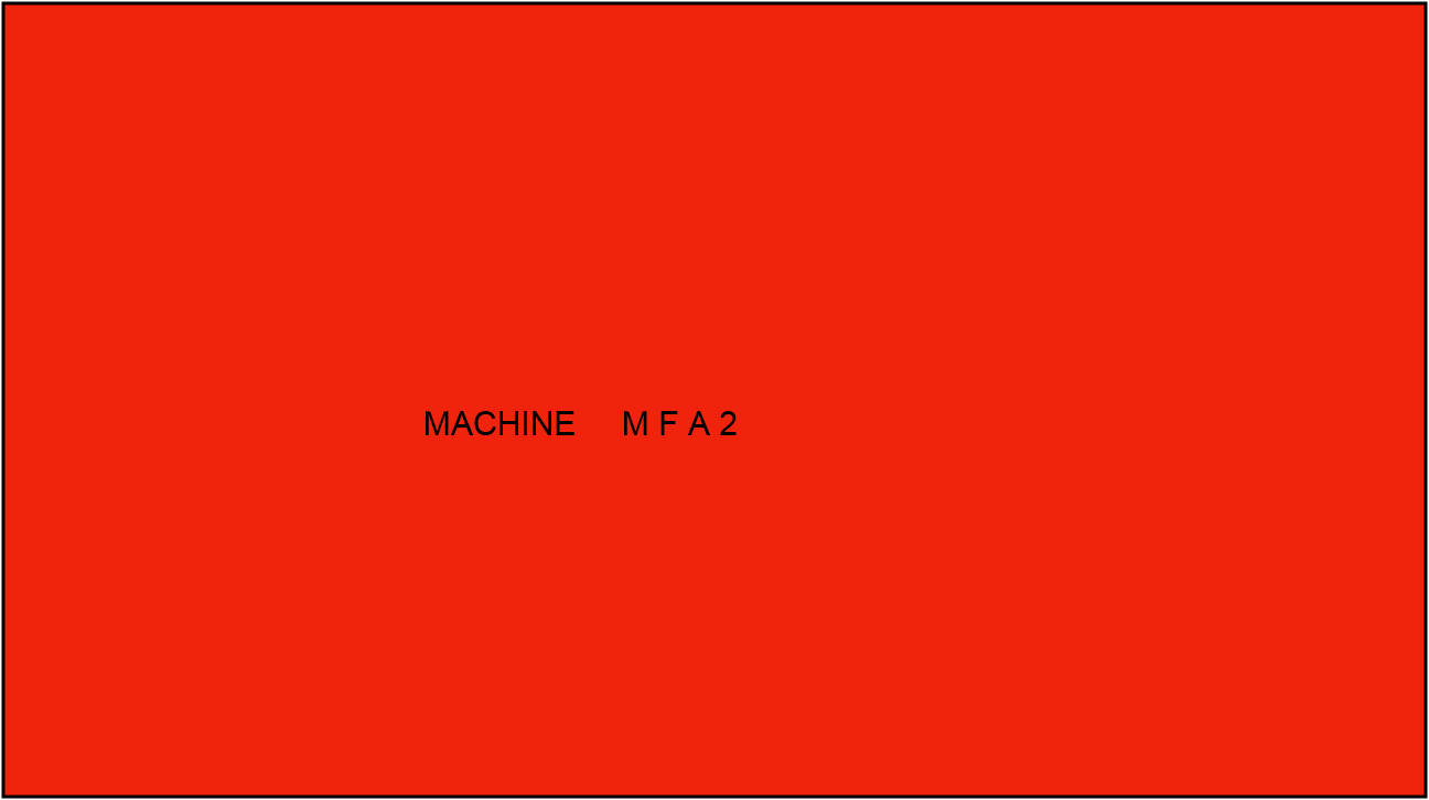 MACHINE MFA2