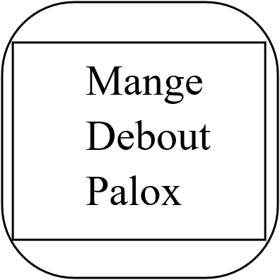 Mange debout Palox