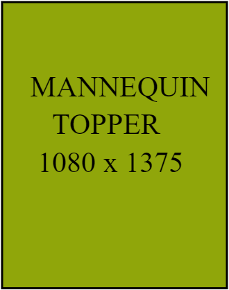 MANNEQUIN TOPPER