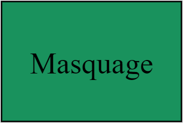 Masquage