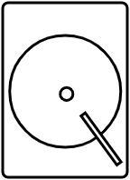 Meuble 46 x 64 vasque posée 3 tiroirs