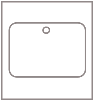 Meuble bas 60 Evier porte