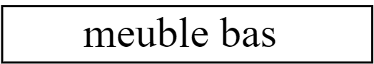 meuble bas
