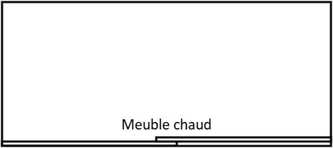 Meuble chaud 1600x700