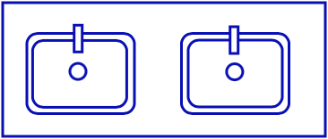 Meuble double vasque