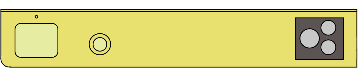 Meuble existant refectoire