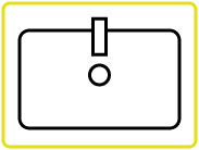 Meuble 1 lavabo integré avec miroir led
