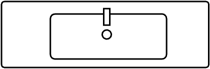 Meuble 1 lavabo integré