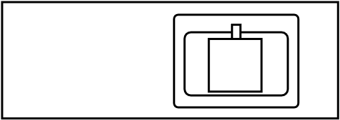 Meuble 1 lavabo integré