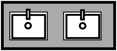 Meuble 2 lavabos épais