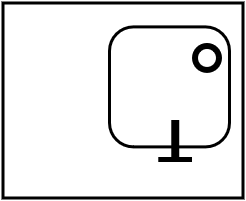 Meuble table du chef Ambassade