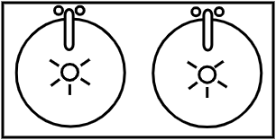 Meuble 2 vasques 100x50