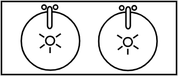 Meuble 2 vasques 120x50
