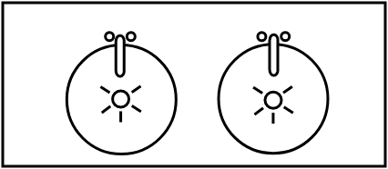 Meuble 2 vasques 140x60