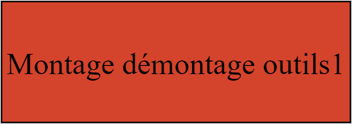 Montage démontage outils1