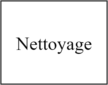 Nettoyage