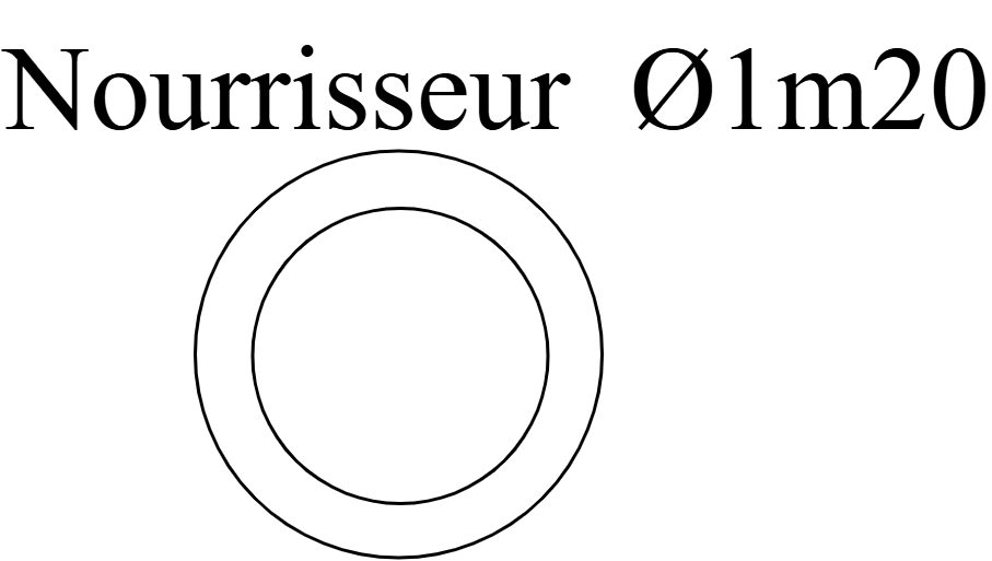 Nourrisseur circulaire  Ø1.20