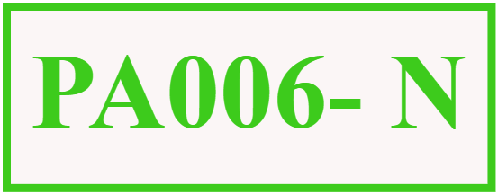 PA006 - N vert/B