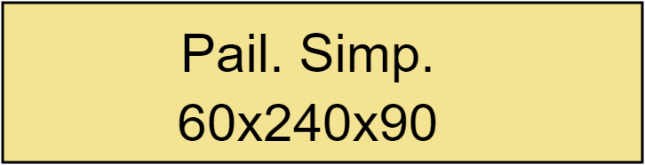 Paillasse simple 240