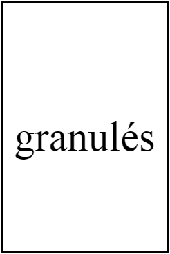 palette granulés