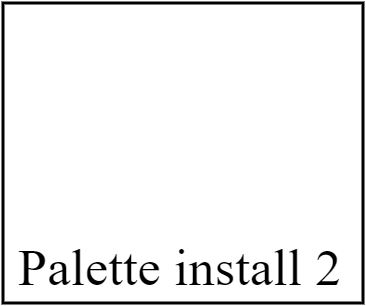 Palette install 2