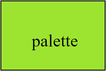 palette