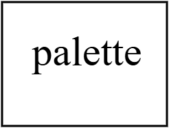 palette