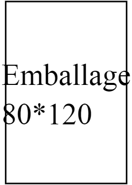 Palette taille européenne